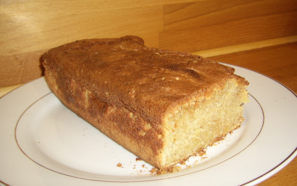 Cake à la pomme relevé de cannelle - Photo par djamelW