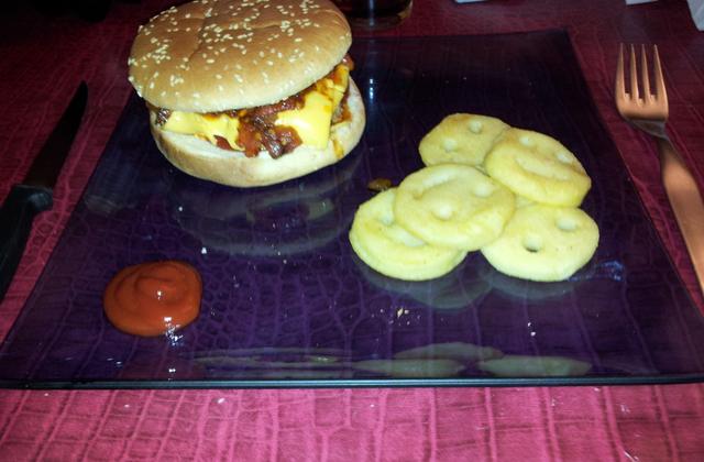Hamburger au paprika recette facile - Photo par mymoo