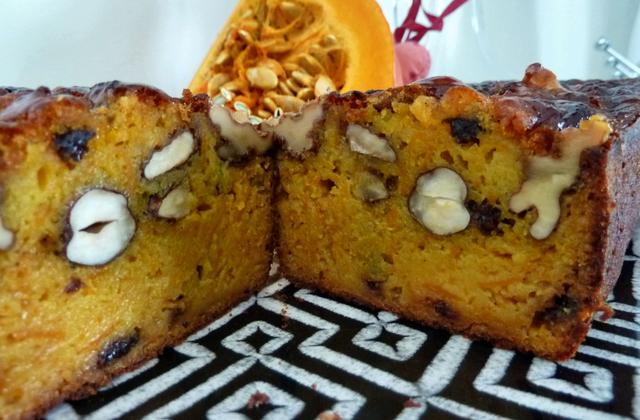 Cake au potiron et fruits secs - Photo par vision-plaisir