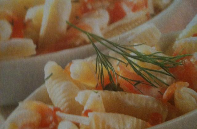 Salade de pâtes au saumon fumé - Photo par pikatchu_69