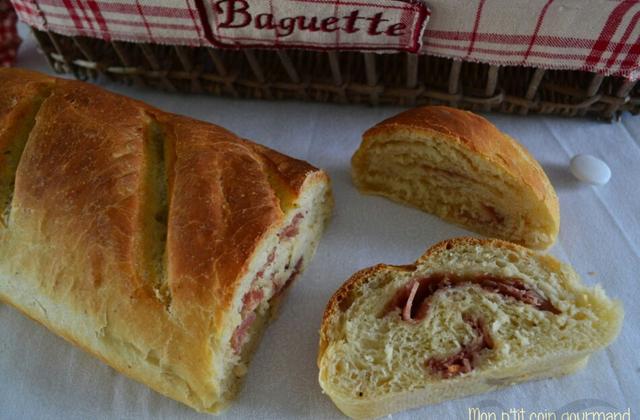 Pain au jambon cru et au parmesan - Photo par mon ptit coin gourmand