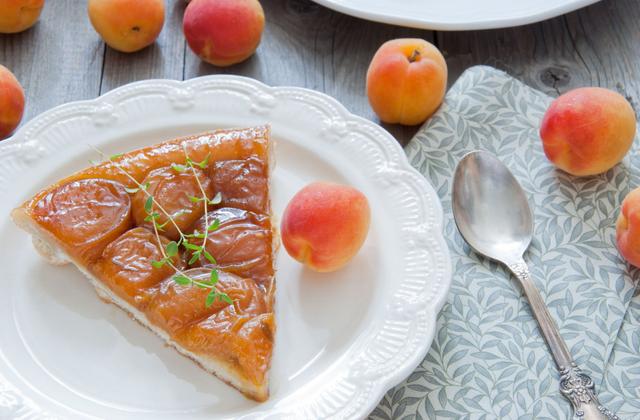 Tartelette aux abricots, thym et amandes - Photo par 750g