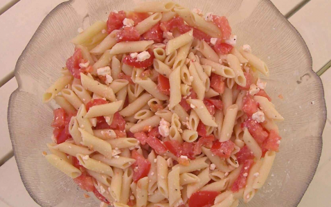 Penne froides à la féta - Photo par jeanki