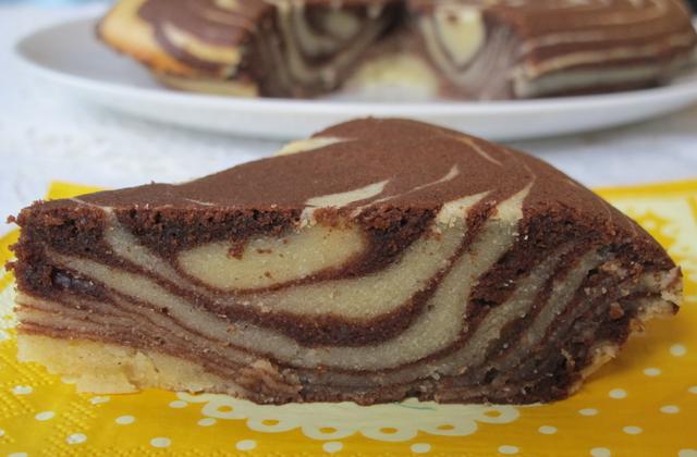 Gâteau twist chocolat et vanille - Photo par eloala