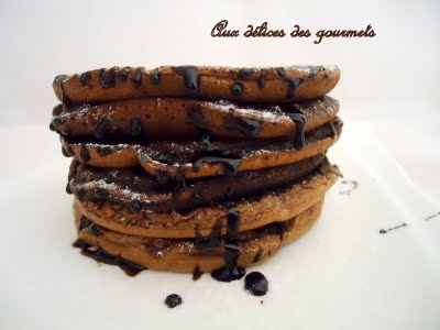 Pancakes au chocolat facile - Photo par fimere2
