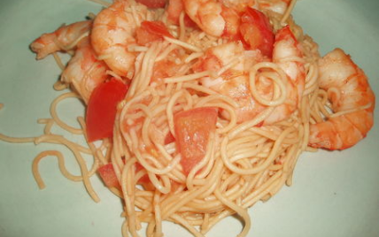 Gambas Wok'n'roll - Photo par brevesdecuisine