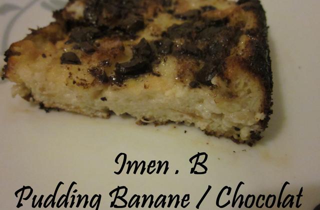 Pudding chocolat banane - Photo par imenb1