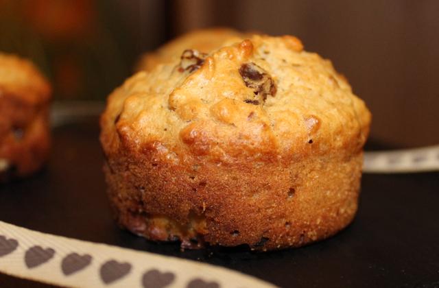 Muffins complets aux fruits secs spécial petit déjeuner - Photo par annebetty