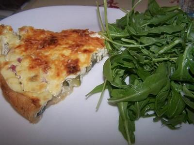 Quiche à la ricotta et à la courgette - Photo par tango0C
