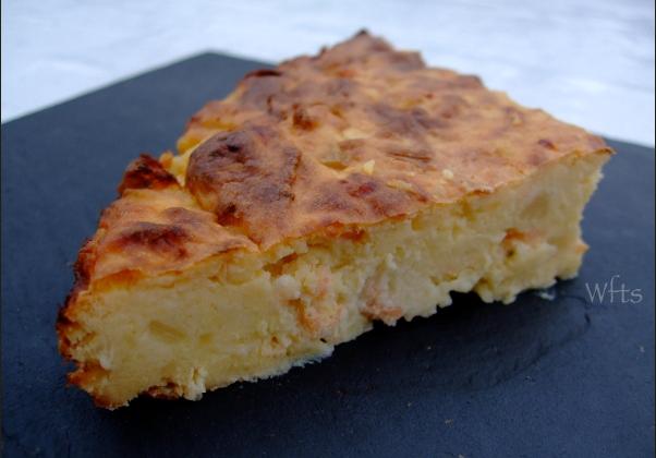 La quiche gâteau de pommes de terre au saumon - Photo par christNwn