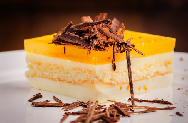 Layer cheesecake à l'orange - Photo par 750g