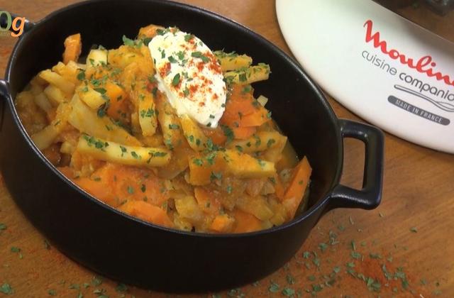 Mijoté de légumes d'hiver au paprika - Photo par Chef Christophe