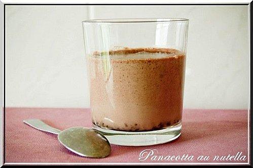 Panna cotta au nutella maison - Photo par sabrina049