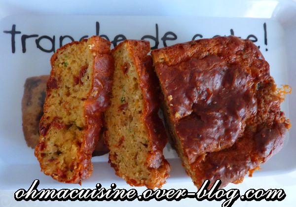 Cake boulette d'Avesnes et tomates séchées - Photo par ohmacuisine