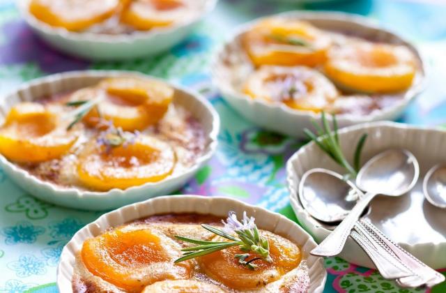 Clafoutis aux abricots et thym - coralisu
