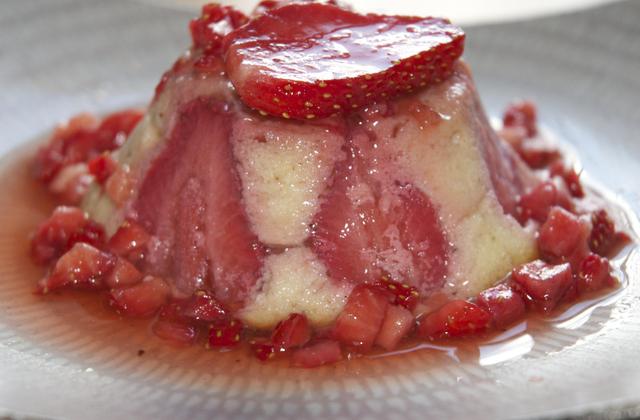Flan ricotta-tonka aux gariguettes et coulis d'érable - Photo par anfrjc