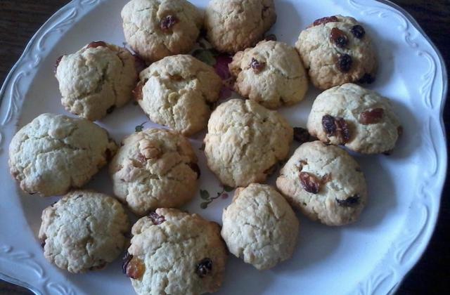 Petit palet aux beurre et raisin sec - Photo par calagane