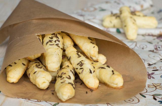Gressins au cumin - Photo par 750g
