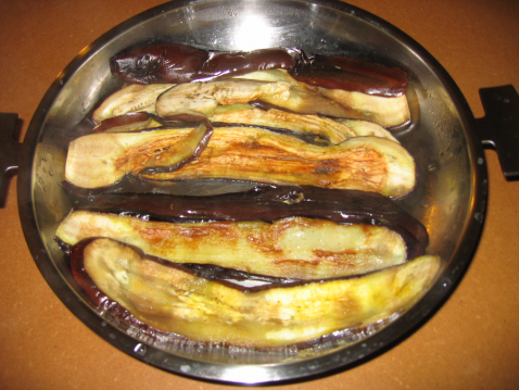 Tranches d'aubergines grillés - Photo par raverdy perrine