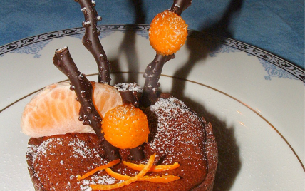 Tarte choco/orange - Photo par vgonza
