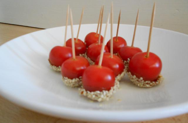Petites tomates d'amour pour l'apéritif - Photo par Mcl86