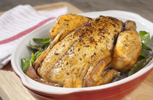 Poulet doré au four à la provençale - Photo par Amora