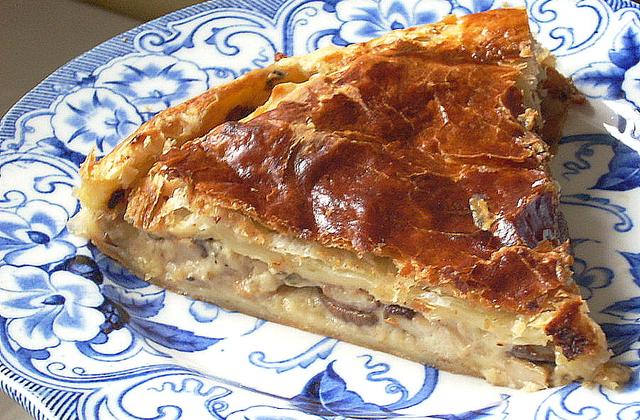 Tourte aux cèpes facile - Photo par La soupe à la citrouille