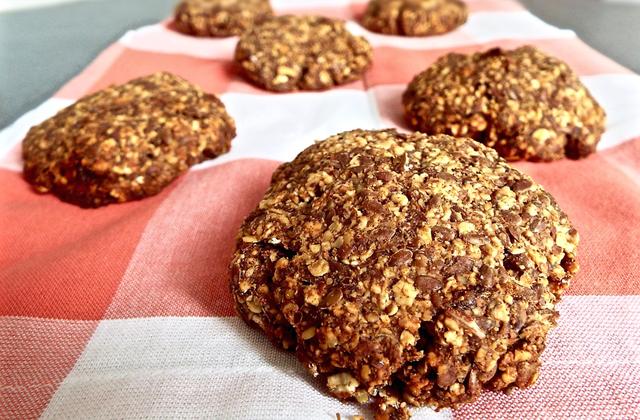 Cookies vegan et fitness abricot-pomme-cannelle - Photo par cherrycordia
