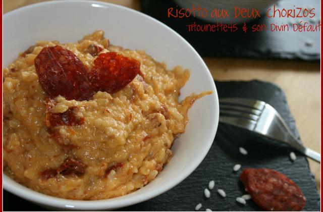 Risotto aux deux chorizos - Photo par beba45
