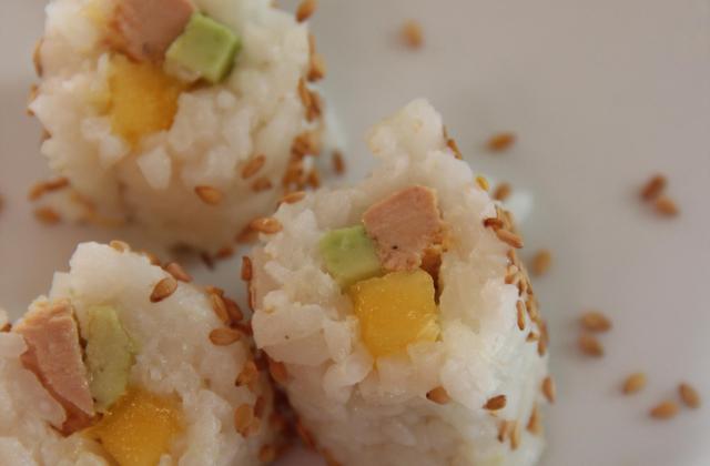 Sushi foie gras et mangue - Photo par Orts