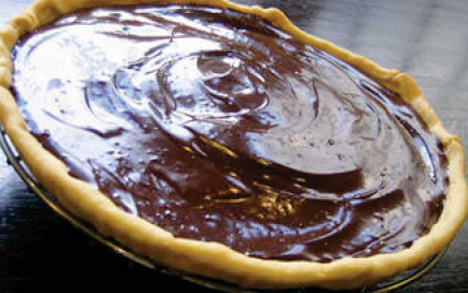 Tarte au chocolat au lait - Photo par lorine