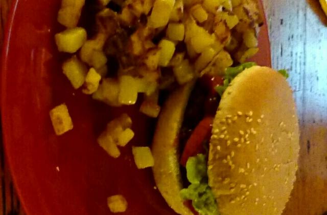 Les hamburgers végétarien - Photo par albaneU