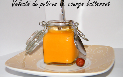 Velouté de potiron & courge butternut - Photo par chouya