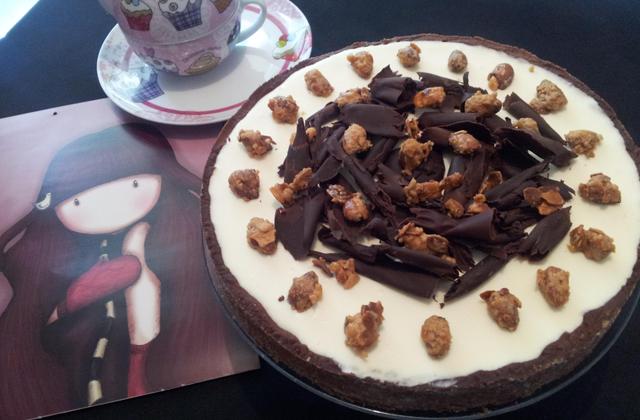 Tarte aux copeaux de chocolat - Photo par Lady Patisserie