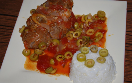 Jarret de veau aux olives - Photo par agonzaO