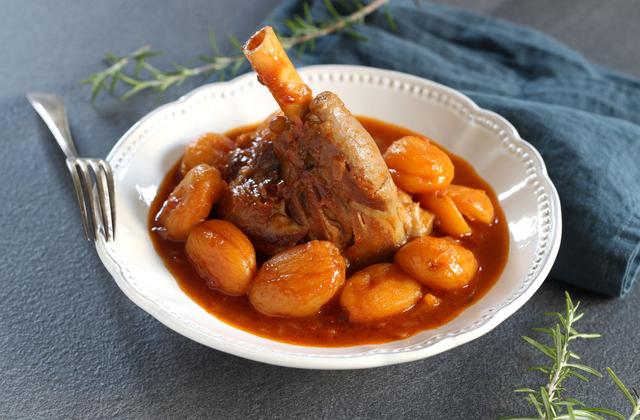 Souris d’agneau aux abricots moelleux - Photo par Silvia Santucci