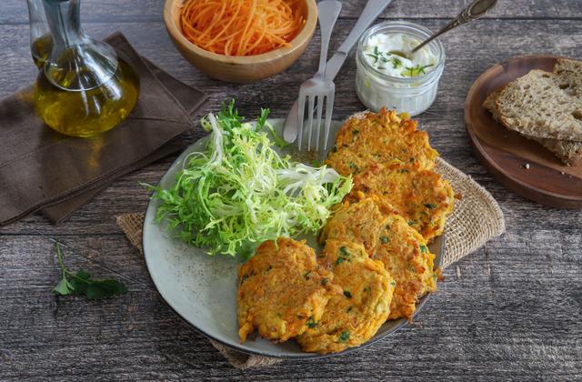 Galettes de carottes au cumin - Photo par Silvia Santucci