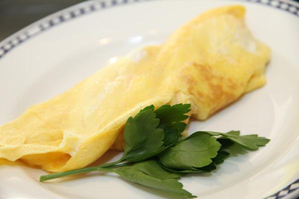 Omelette à la brandade de morue - Photo par cristol