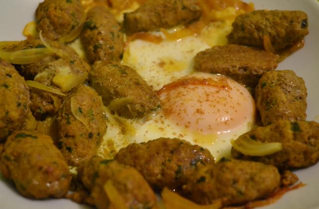 Kefta aux œufs - Photo par Cuisine Hniouna Hanane
