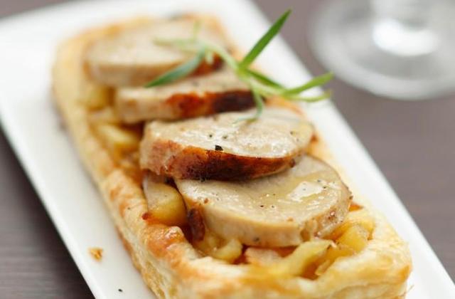 Tartelettes Poires et Boudin blanc - Photo par StMamet