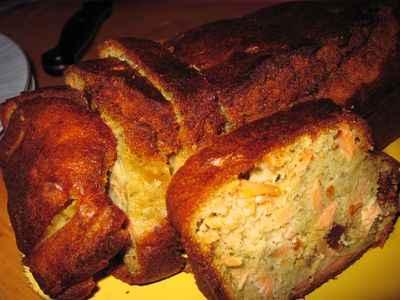 Cake au saumon ensoleillé - poweri