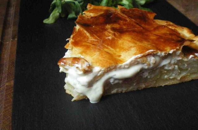 Recette Pate De Pommes De Terre Auvergnat Revisite Au Boursin Cuisine Echalotes Et Ciboulette 750g