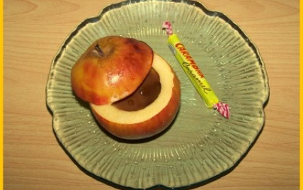 Pommes surprises aux Carambars maison - Photo par biscottine