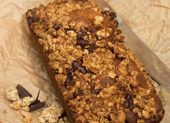 Cake "Crousti-fondant" Country Crisp Chocolat Noir de Jordans - Photo par Cricri les petites douceurs