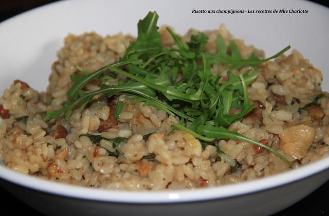 Risotto aux champignons économique - Photo par charloDe