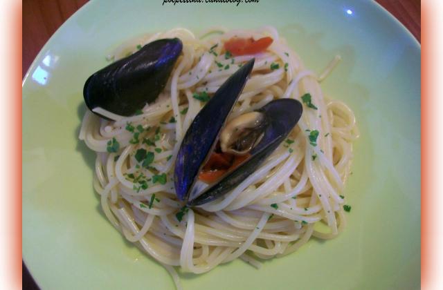 Spaghetti aux moules - L'Italie dans ma cuisine