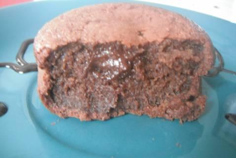 Coeur fondant tout chocolat - Photo par perrine