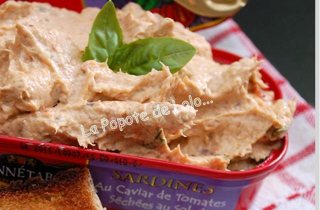 Rillettes de sardines au Philadelphia - Photo par lapopotedelolo