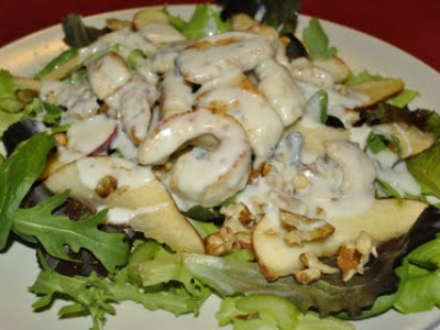 Salade de dinde et roquefort - Photo par Sonia