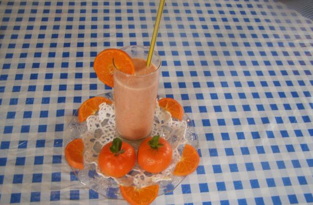 Smoothie mandarine-fraise - findv